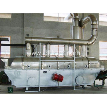 Fluid drying bed machine for boric acid